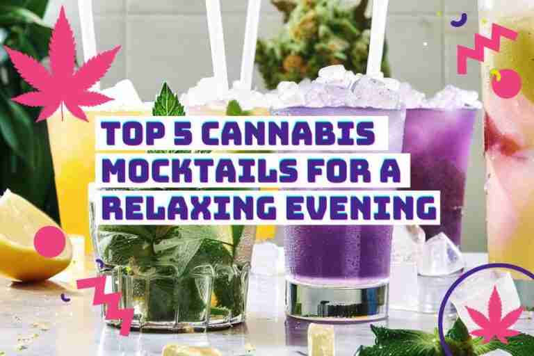 Top five cannabis cocktails for relaxing